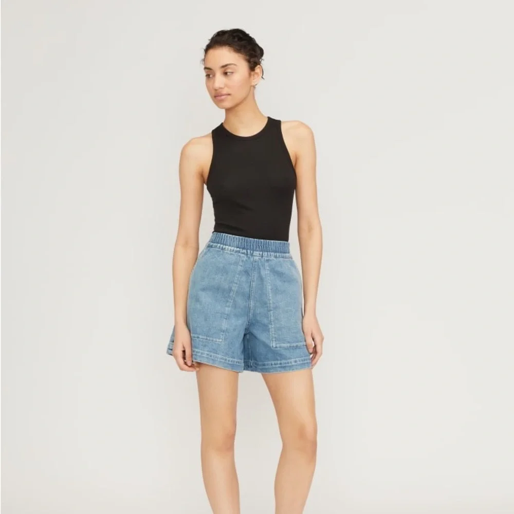 Everlane The Denim Utility Short size small